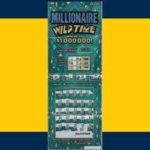 Millionaire Wild Time Instant Game winning ticket