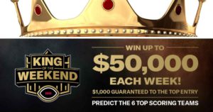 King of the Weekend NFL BetMGM Michigan Sportsbook