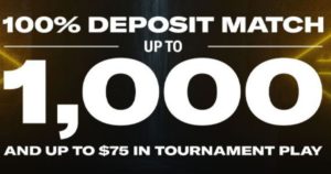 BetMGM Poker Welcome Offer. You will receive a 100% first-time deposit match of up to $1,000. In addition, you can receive up to $75 in BetMGM Tournament Tickets.